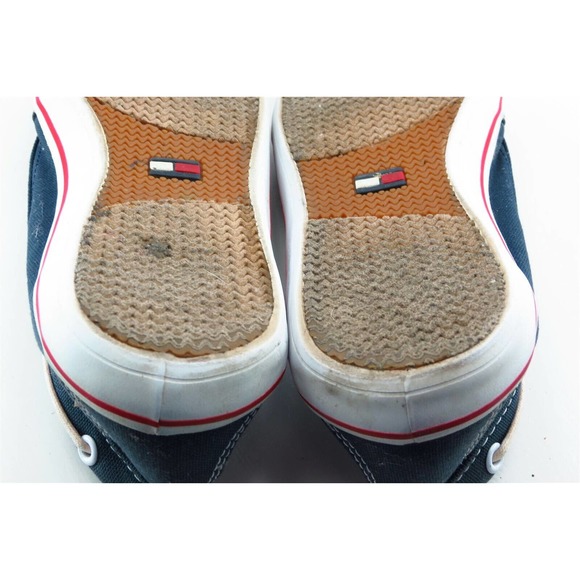 Tommy Hilfiger Size 7 M Blue Round Toe Boat Shoes Fabric Women - Picture 6 of 7